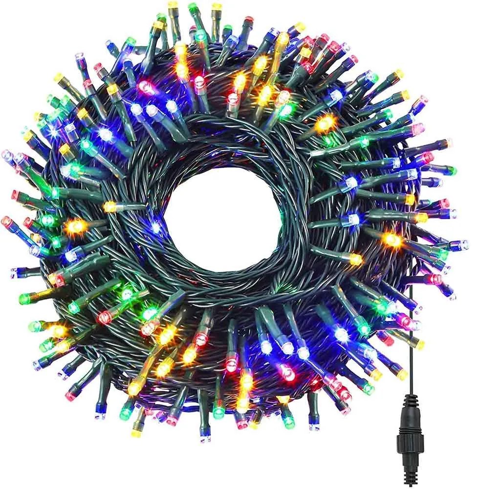 LED fényfüzér választható méretben és színben-360 LED-es -színes