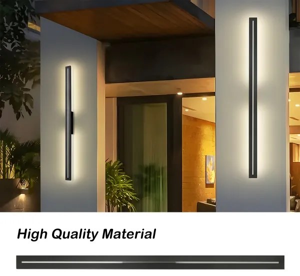 Brilagi - LED kültéri fali lámpa LINEO LED/24W/230V 3000K IP65 fekete