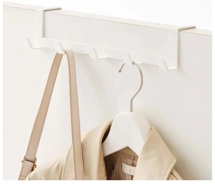 Fehér fém ajtófogas 30 cm Tower – YAMAZAKI
