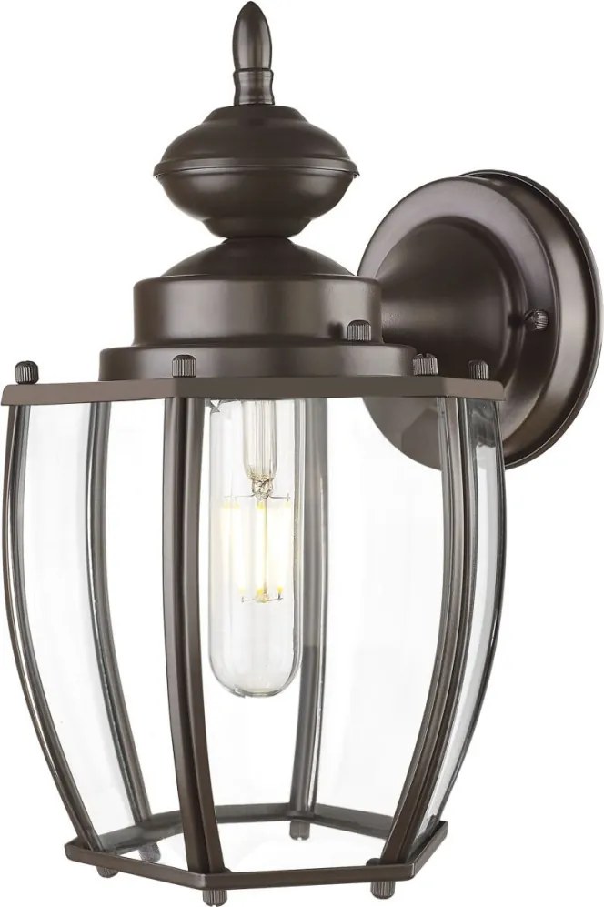 COSMOLIGHT W01661BZ NUUK Klasszikus Kültéri Fali Lámpa Barna E27 IP23