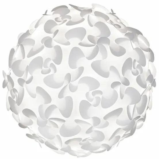 Lora XL fehér gömb alakú lámpabúra