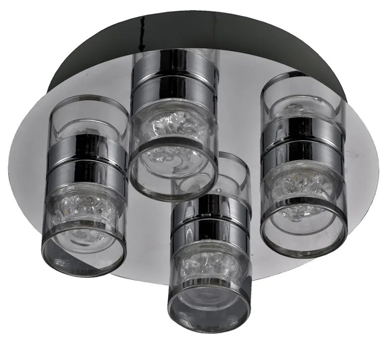 Italux MARC HD-520M-04-1340 CH Süllyesztett mennyezeti lámpa 4x5,5W/LED