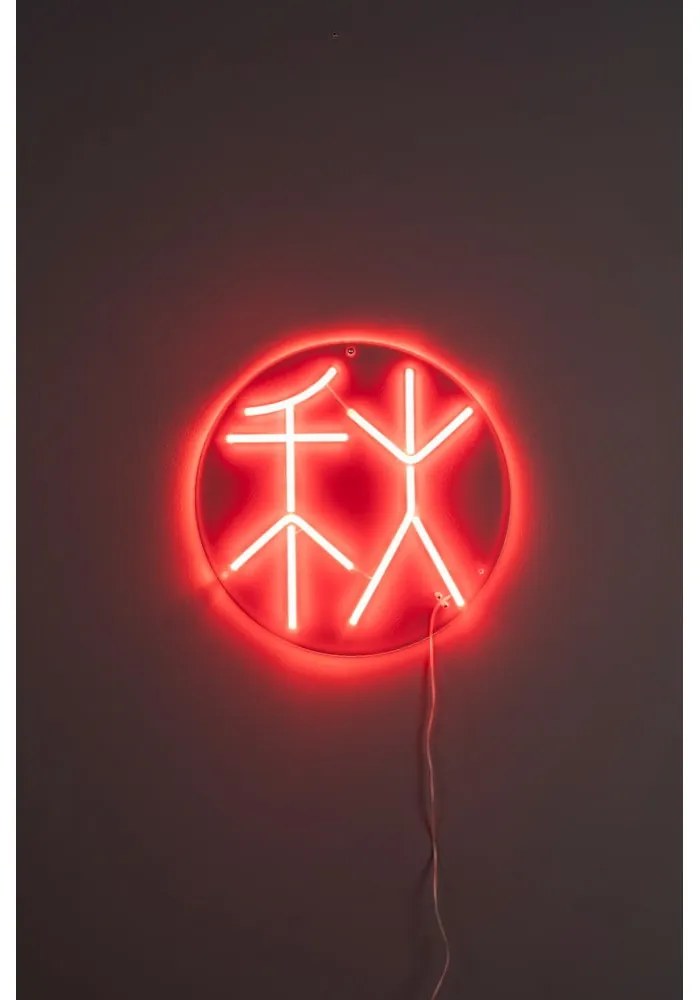 Piros LED neon fénydekoráció Sya – Dutchbone