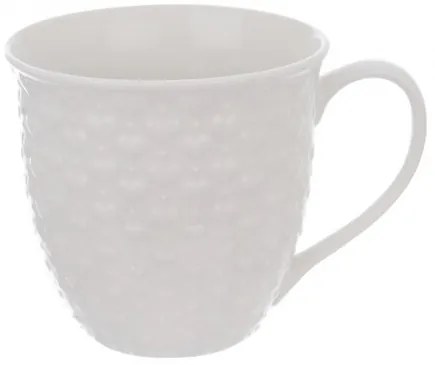Orion SZÍV kerámia bögre, 580 ml, fehér
