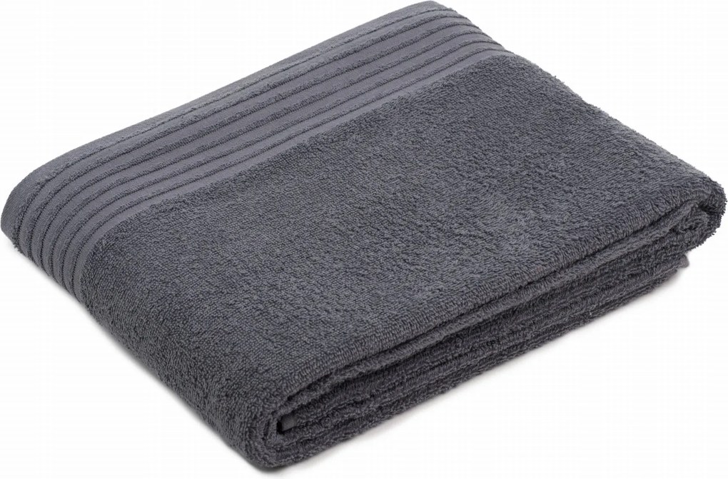 Hamburg törölköző, 50x100cm, antracit színű