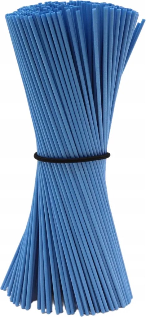Szálas rattan pálcikák 3mm/25cm Kék 25db