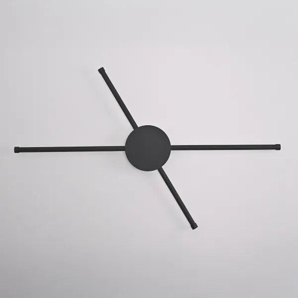 Brilagi - LED Fali lámpa LUGO QUATTRO LED/16W/230V fekete