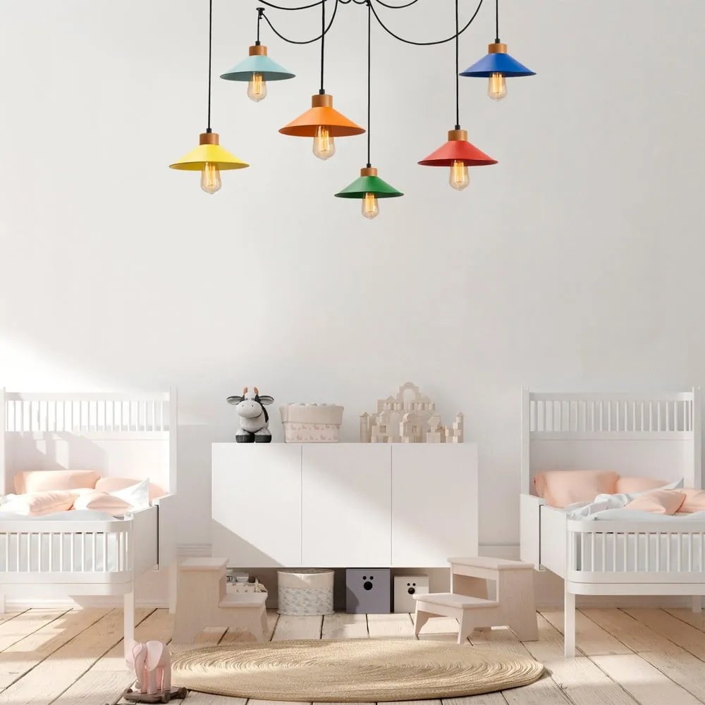 Függőlámpa fém búrával Manavgat – Opviq lights
