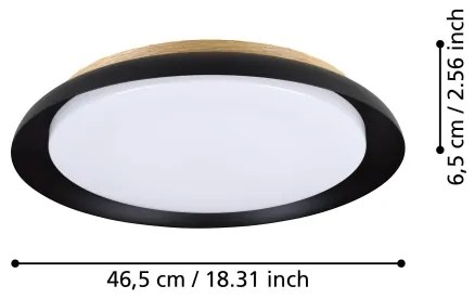 Eglo 900857 - LED Mennyezeti lámpa PENJAMO LED/20W/230V