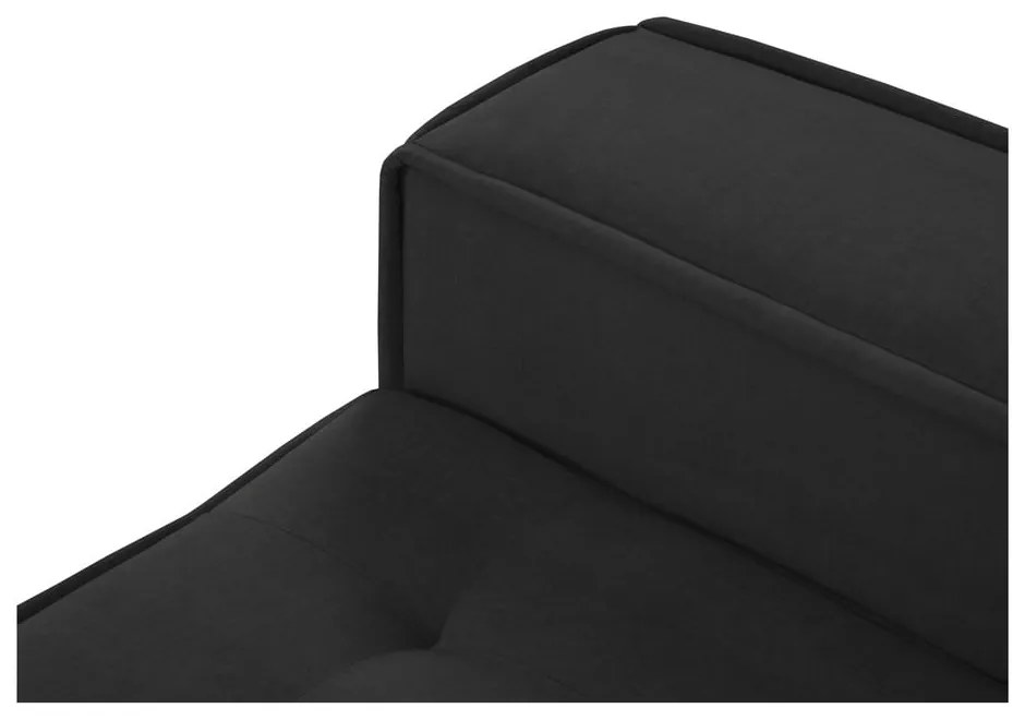 Fekete kanapé 212 cm Mike – Micadoni Home