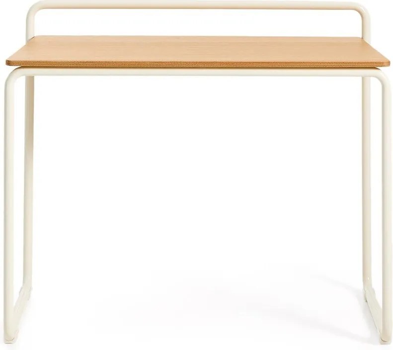 Gyerek íróasztal kőrisfa dekoros asztallappal 45x82 cm Tinn – Kave Home