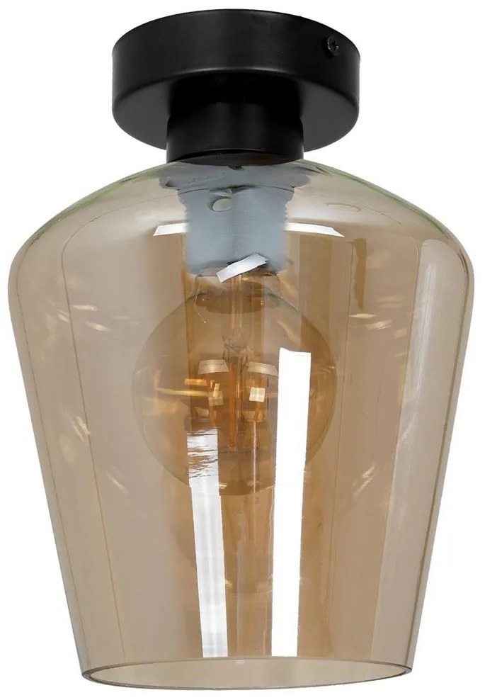Milagro Mennyezeti lámpa SANTIAGO 1xE27/60W/230V barna MI1220