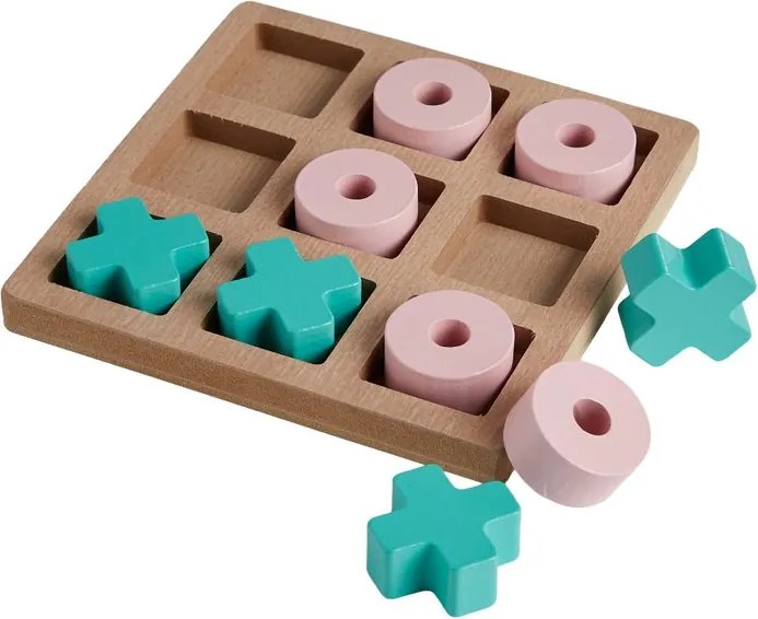 TICTACTOE amőba játék szett 14x14 cm