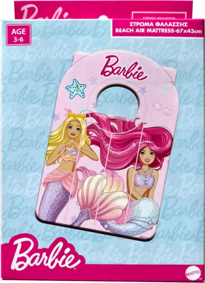 Barbie Sea Sisters felfújható matrac 67x43 cm