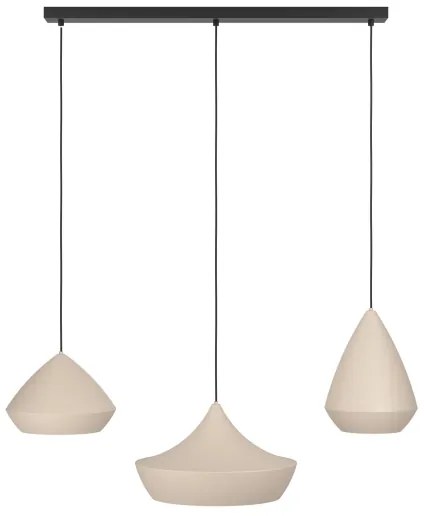 Eglo 390269 - Csillár zsinóron TORREMOLINOS 3xE27/28W/230V bézs