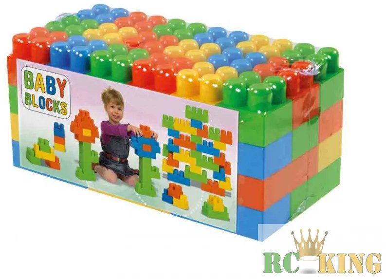 Baby építő fóliás 54 db