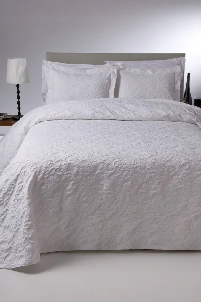 Ágytakaró 200x220 Fust 142 fehér