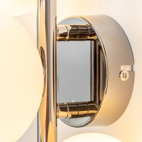 Brilagi - LED fali lámpa MILLA 3xG9/3W/230V fekete króm/fehér