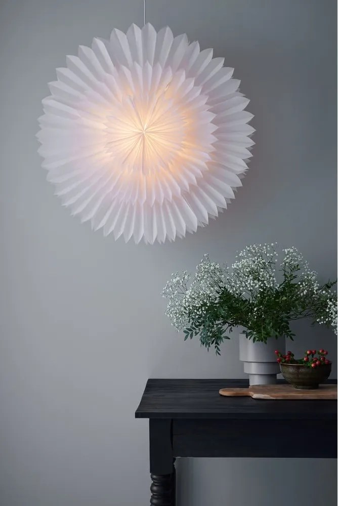 Fehér fénydekoráció Solina – Markslöjd