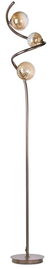 ONLI - Állólámpa FRIDA 3xG9/10W/230V réz