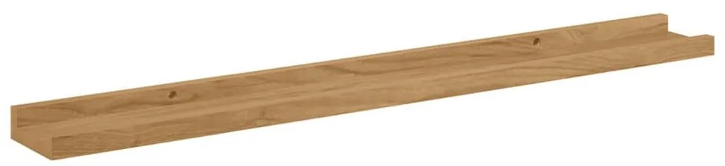 Falpolc polcokkal tárolóval 4 pcs Barna 80 x 9 x 3 cm Faanyag