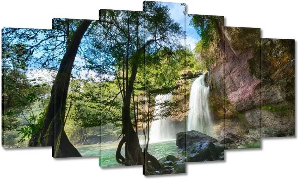 Festmények 140x80 Kaszkád vízesés