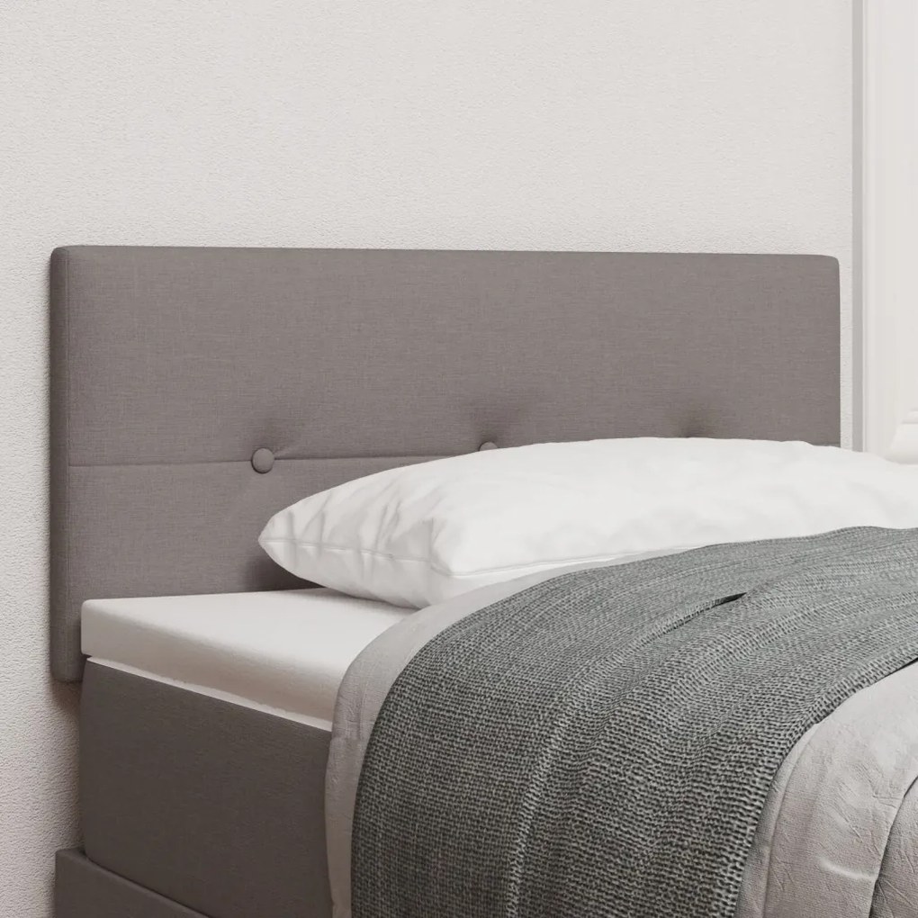 Fejtámla Gombos Taupe 90 cm Szövet