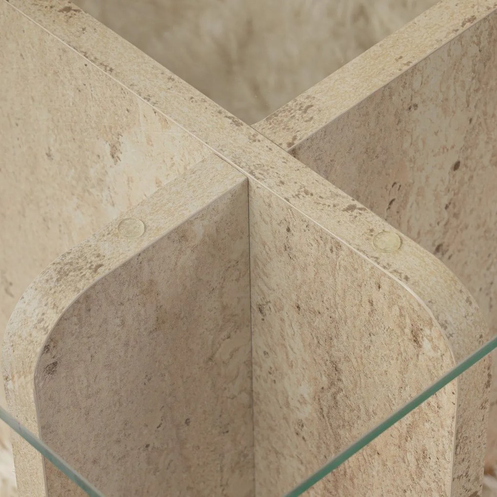 Flavio Travertine dohányzóasztal