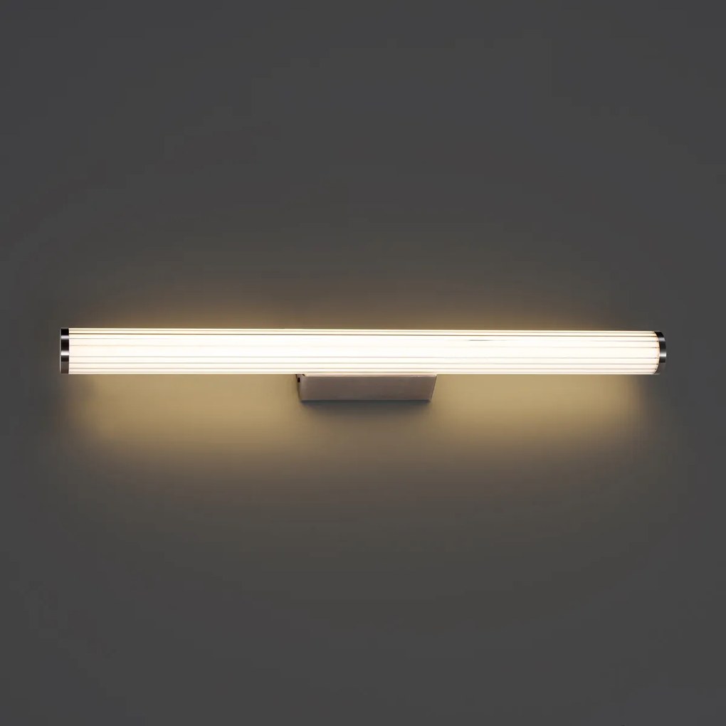Retro fali lámpa fegyverszürke 80,4 cm LED-del IP44 - Coco