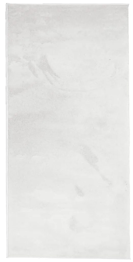 OVIEDO szürke rövid szálú szőnyeg 100 x 200 cm