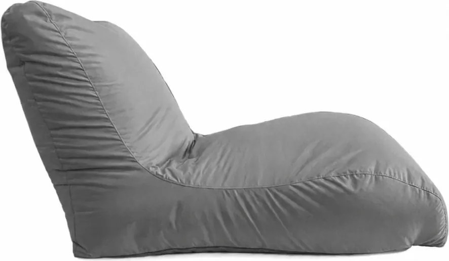 Beantime Sunbed Outdoor Living babzsákfotel szürke 130x70x85 cm