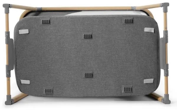 KINDERKRAFT - Utazó kiságy 4in1 SOFI szürke