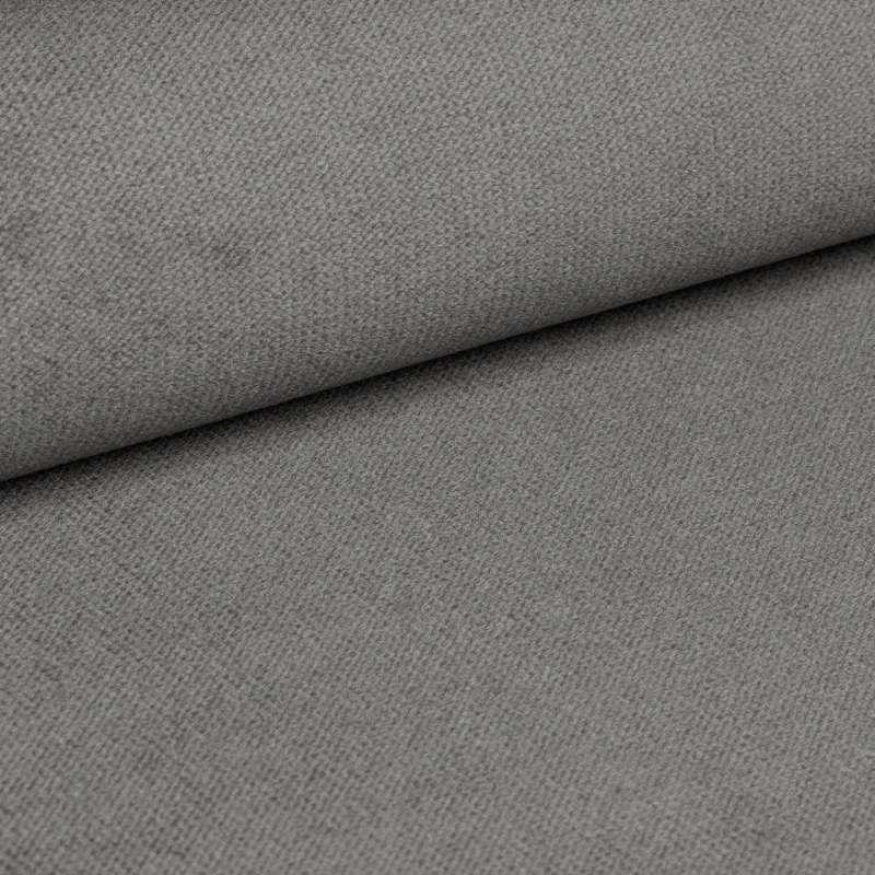 AKCIÓ Kárpitozott COMFINO VELVET ágy pótággyal 120x200 cm szürke II. osztály