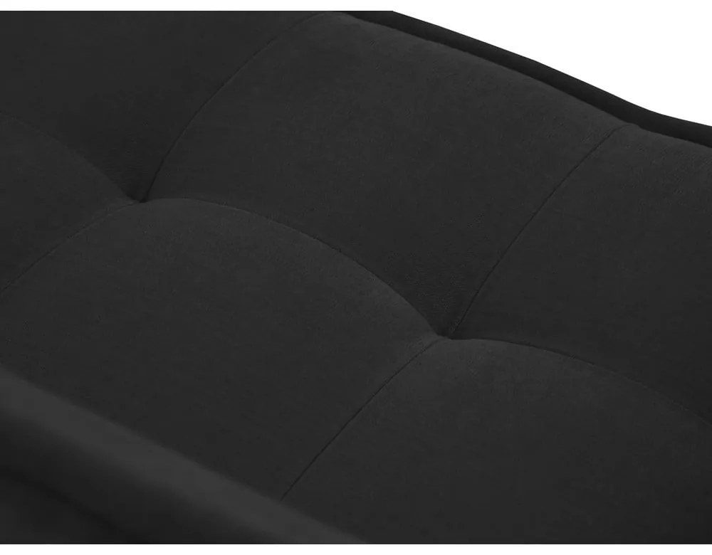Fekete kanapé 212 cm Mike – Micadoni Home