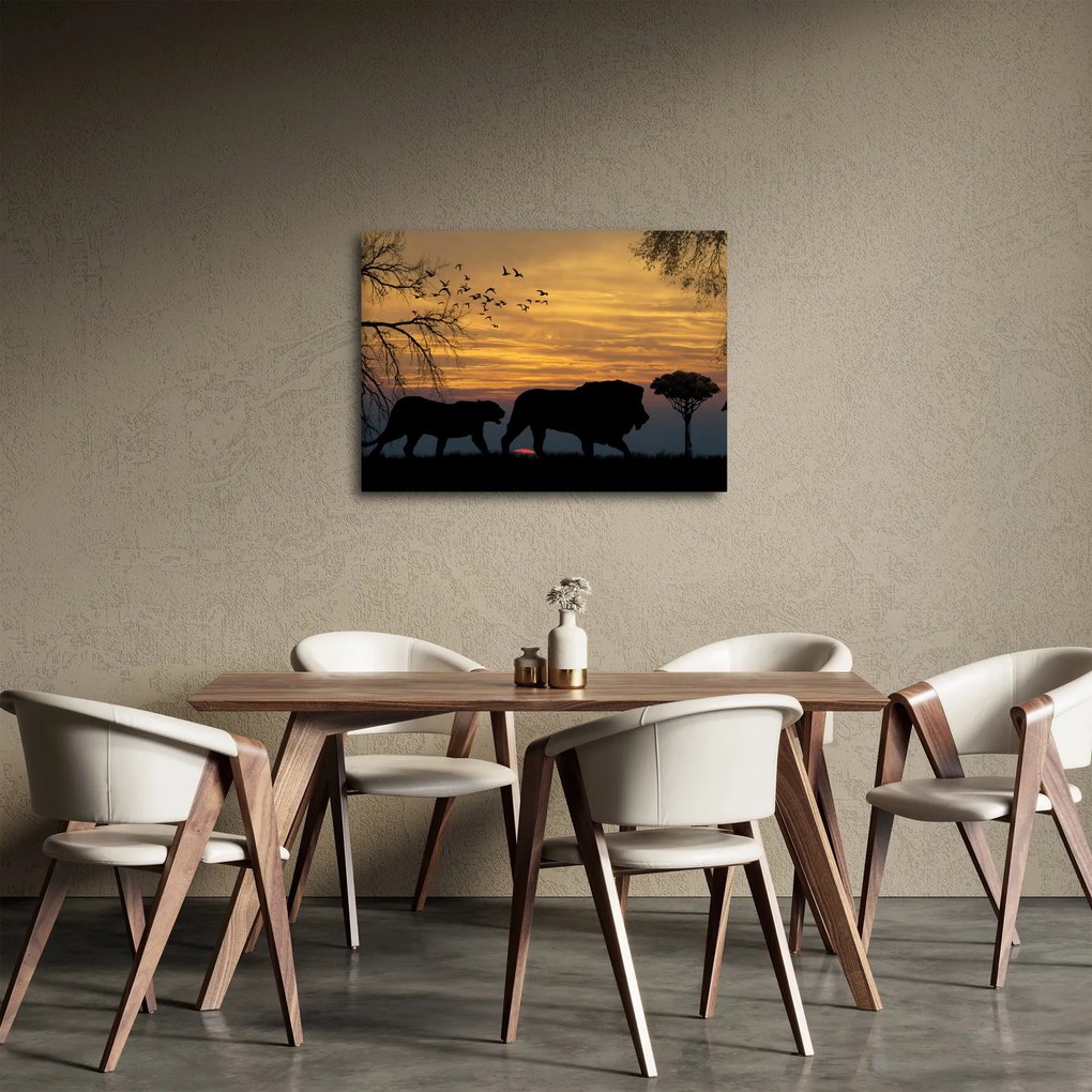 Safari képe (70x50 cm)