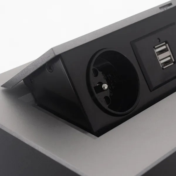 Dugaljsáv 2x230V/2xUSB/1xRJ45