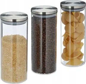 Konyhai tartály Relaxdays 1,8l 3 db