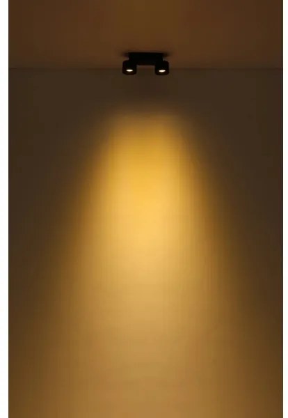 Globo 56961-2B - LED Spotlámpa RAE 2xLED/6W/230V fekete