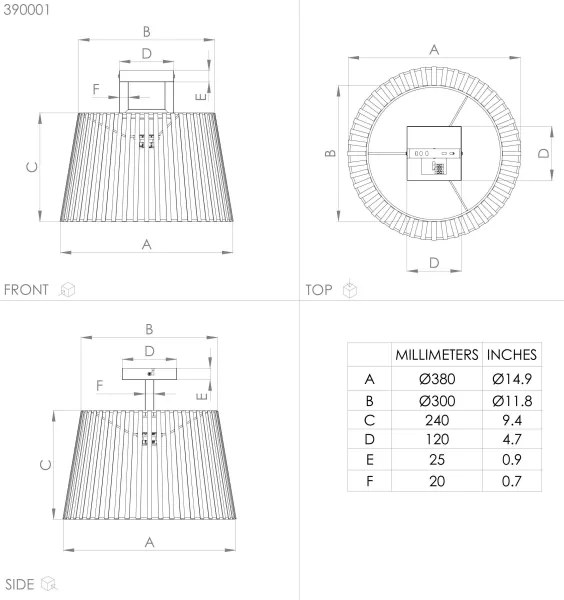 Eglo 390001 - Mennyezeti lámpa BOGOTA 1xE27/40W/230V fekete