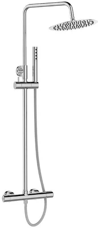 Laveo Pretto, falra szerelhető zuhanyoszlop, króm, LAV-PLP_00OB