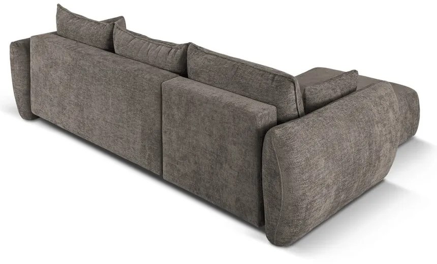 Szürke sarokkanapé (bal oldali) Matera – Cosmopolitan Design