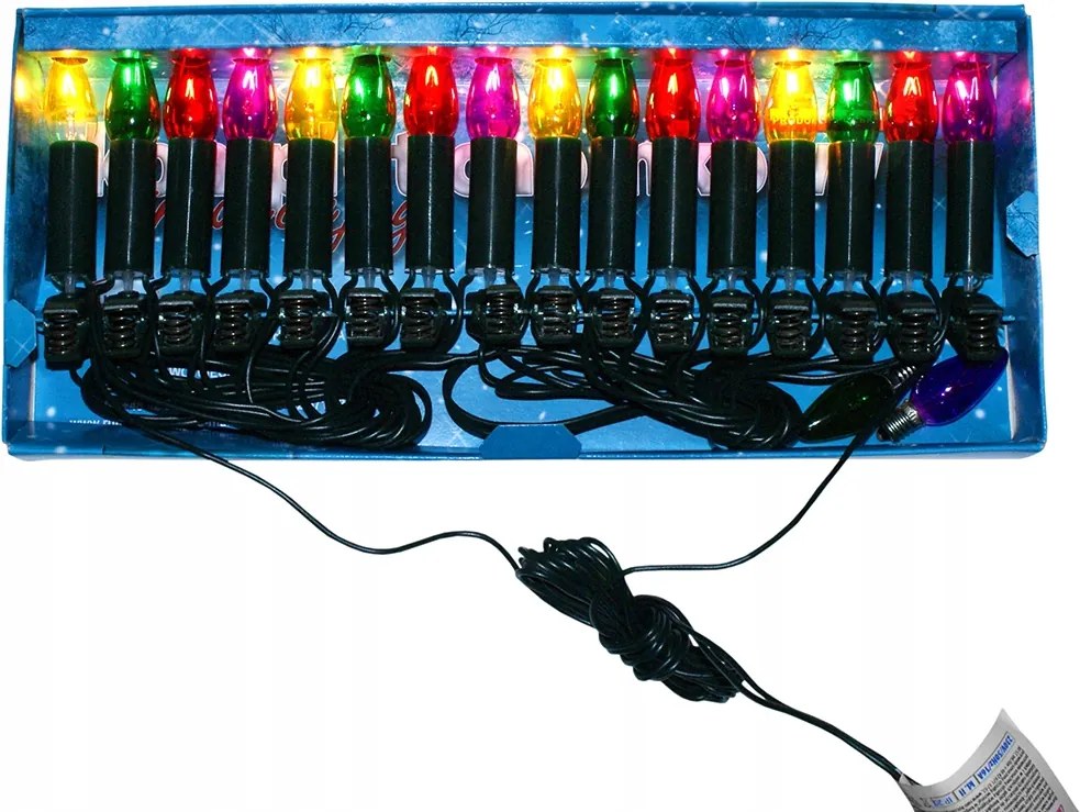 Lengyel Fények Karácsonyfa Lámpák Gyertyák Klipsz