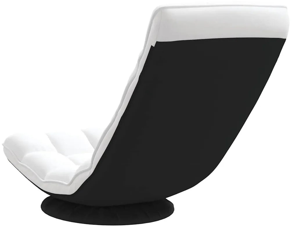 fehér szövet forgó padlószék 70x51x79 cm