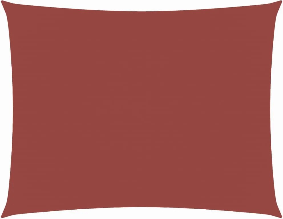 vidaXL terrakotta téglalap alakú oxford-szövet napvitorla 2,5 x 4 m