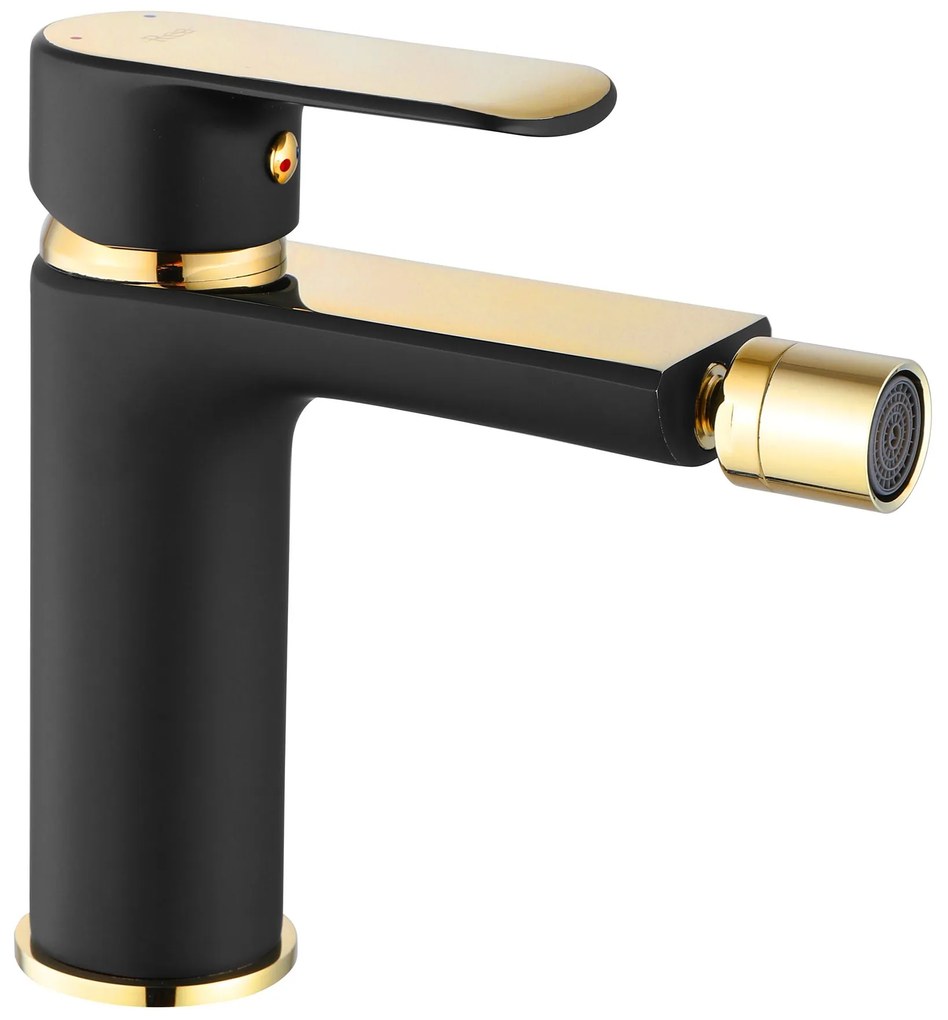 Bidé csap Rea Bloom Black gold