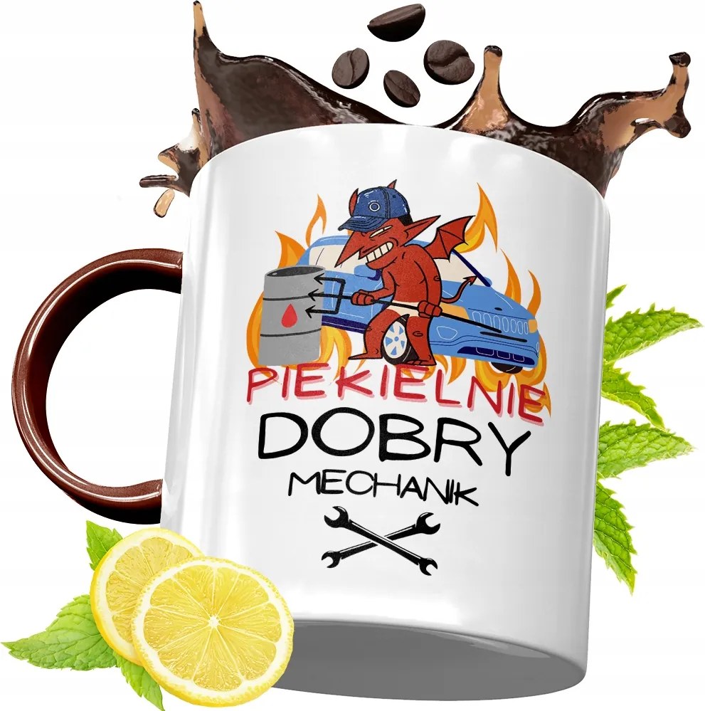 Bordó Bögre Szerelőnek Születésnapi Ajándék fényképes nyomtatással