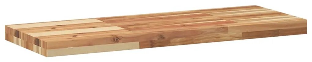 olajbevonatú tömör akácfa függőpolc 80 x 30 x 4 cm