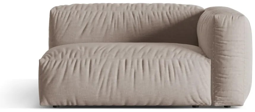 Bézs kanapé modul (jobb oldali) Martina – Micadoni Home