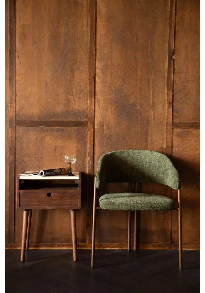 Barna éjjeliszekrény Arda – Dutchbone