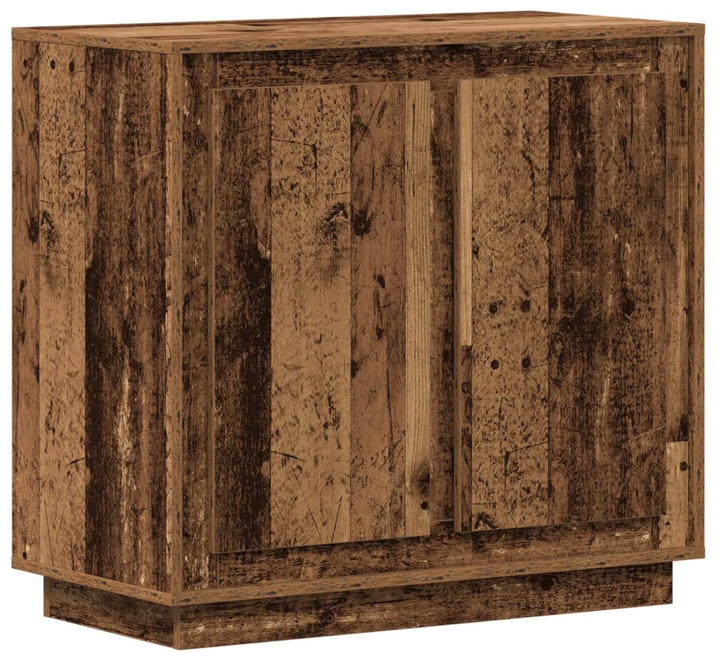 Büfé Régi Fa 80x34x75 cm Műszaki Fa